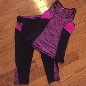 Workout pants & tank